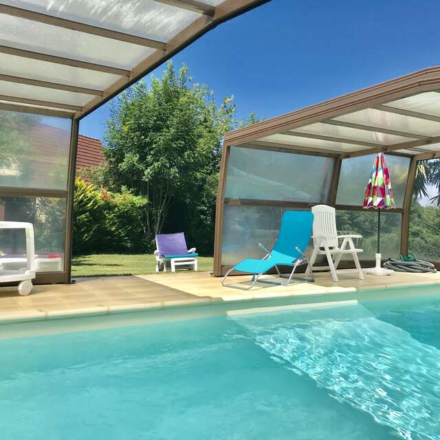 Gîte piscine chauffée 28° Padirac & rocamadour