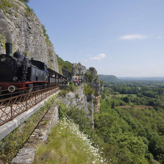 Train à vapeur de Martel
