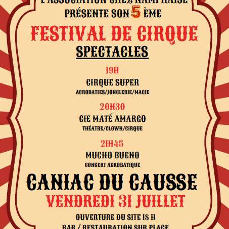 Festival de Cirque à Caniac-du-Causse