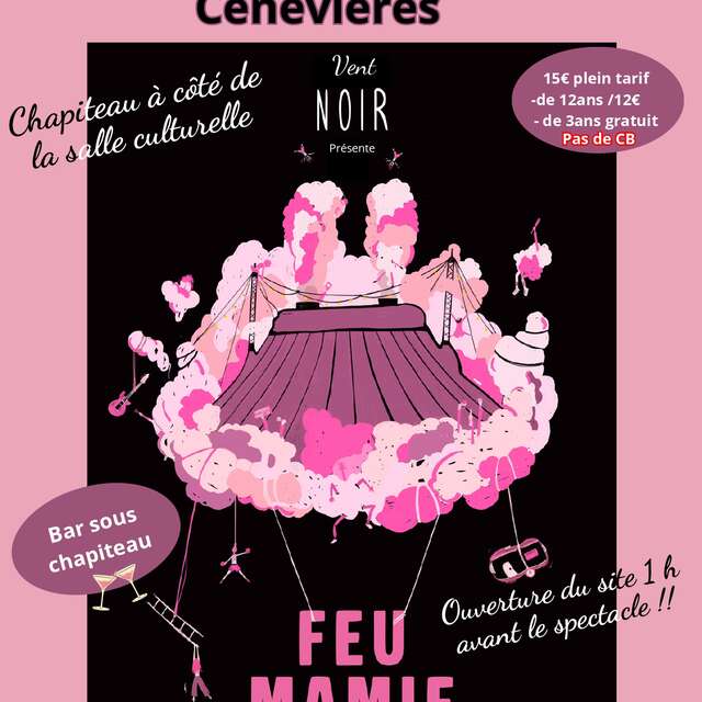 Cabaret de cirque et musique live : "Feu mamie"