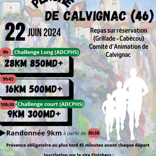 Le trail perché de Calvignac
