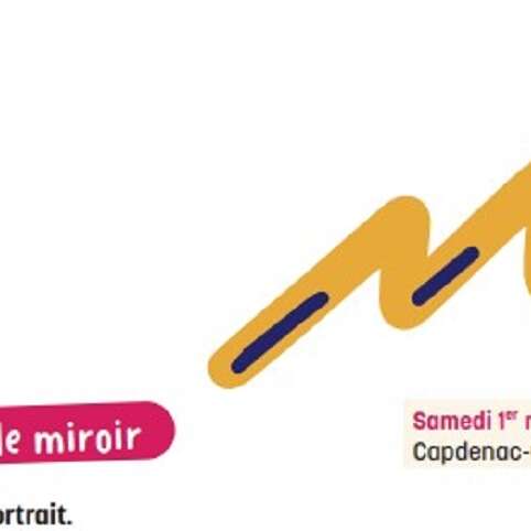 Graines de Moutards à Capdenac-Gare : atelier "derrière le miroir"