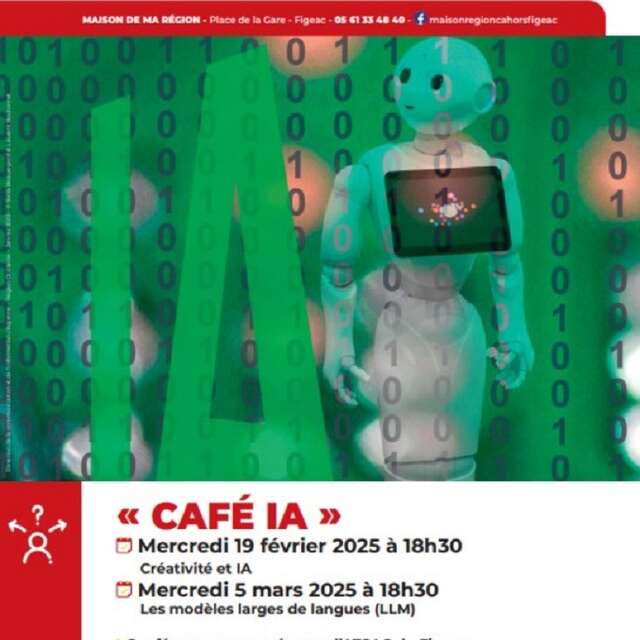 Conférence à Figeac : "Café IA, créativité et IA