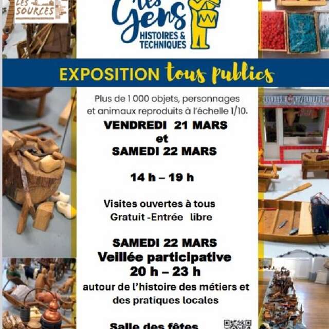 Exposition "Gens d'Avant : Histoires et Techniques" à Camboulit