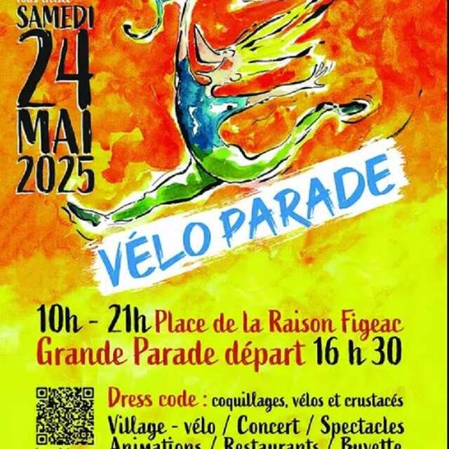 La Roue Fédère – Vélo parade à Figeac