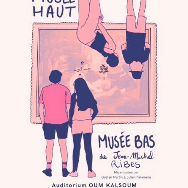 Représentation théâtrale « Musée haut, Musée bas » avec l'EIM Théâtre de Figeac