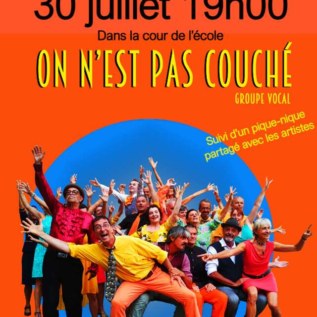 Groupe Vocal à Anglars "On n'est pas couché"