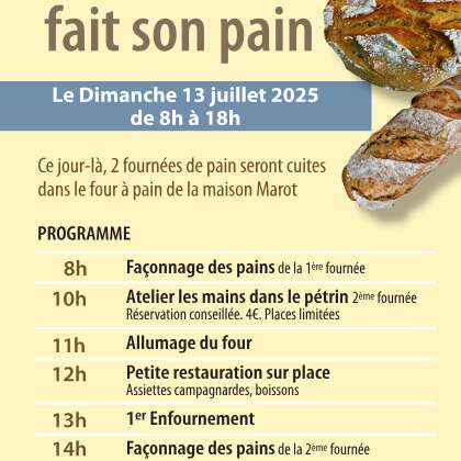 La Maison Marot fait son pain à Sénaillac-Latronquière