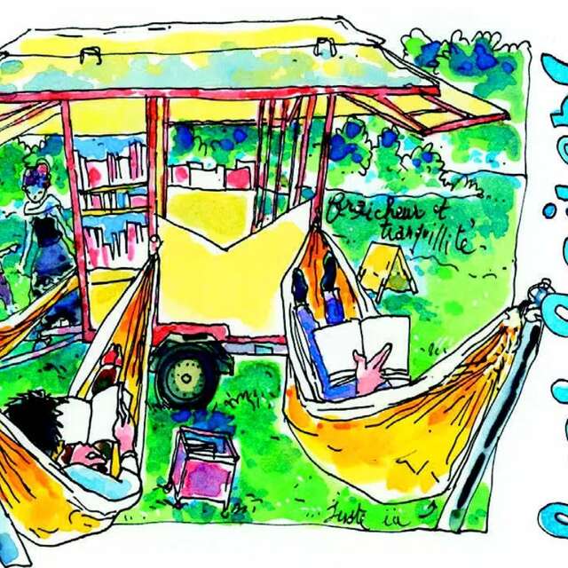 Bons baisers de l'Astromobile à Figeac : atelier illustration