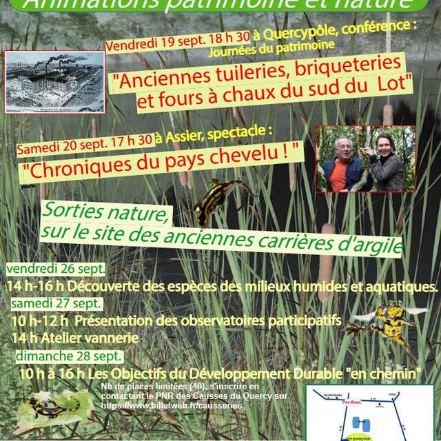 Du côté de Puy Blanc fête ses 30 ans, conférence sur les anciennes tuileries... du sud du Lot"