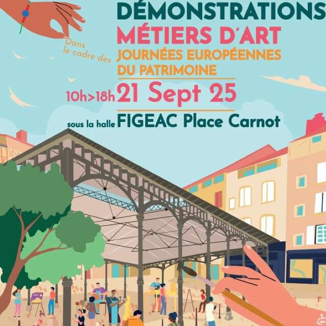 Journées du Patrimoine à Figeac : exposition des Métiers d'Art