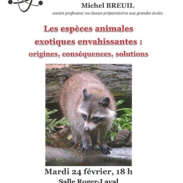 Conférence l’Écho des sciences à Figeac : Les espèces exotiques envahissantes