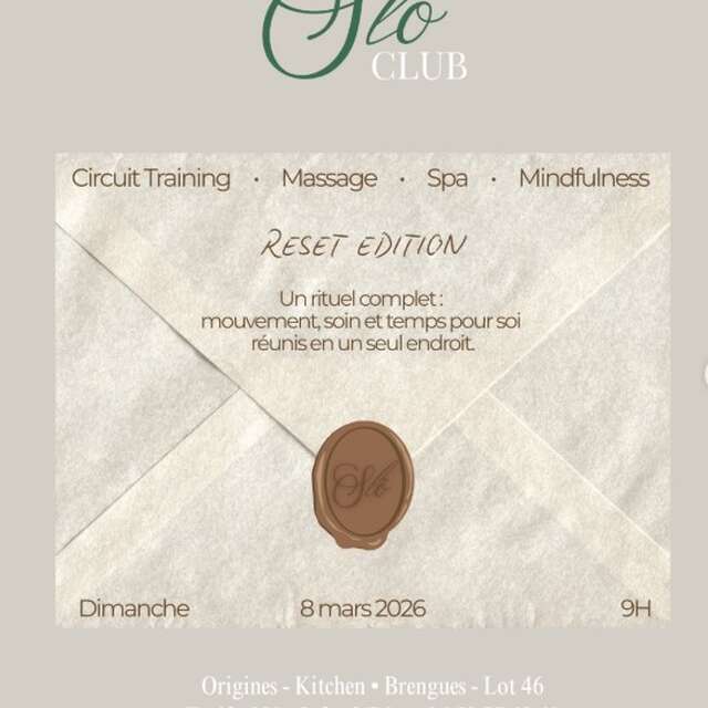 Slô Club à Brengues : reset édition !