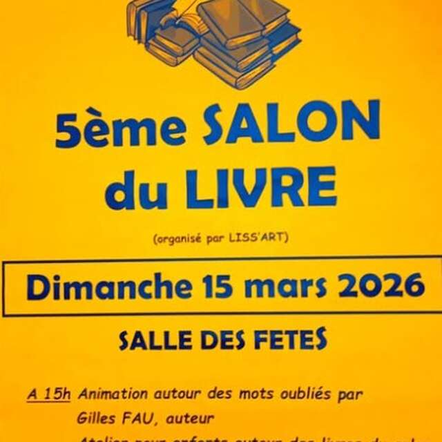 Salon du livre à Lissac et Mouret