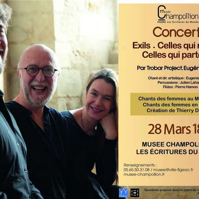 Féminin Pluriel.le, spectacle Trobar Project Exils Celles qui restent, Celles qui partent…