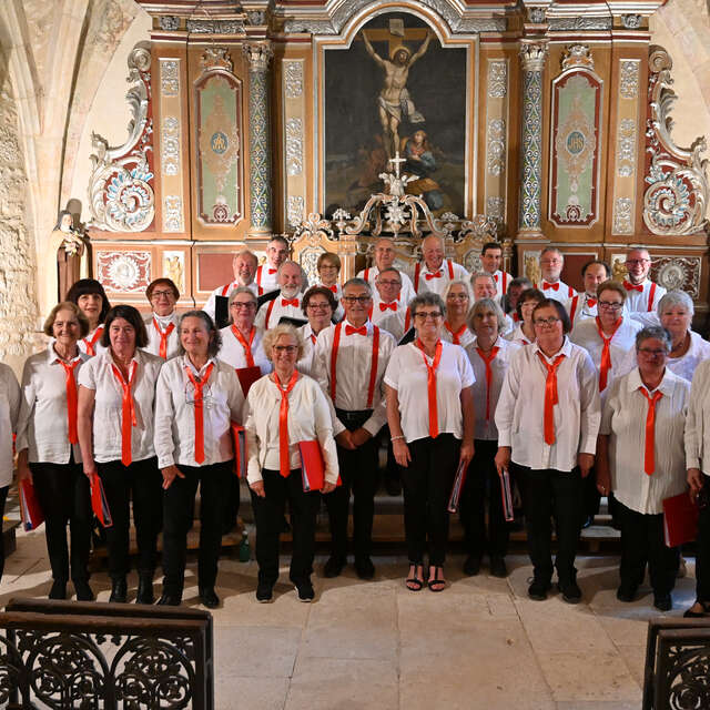 Concert à l'église de Castelfranc de la chorale de Douelle