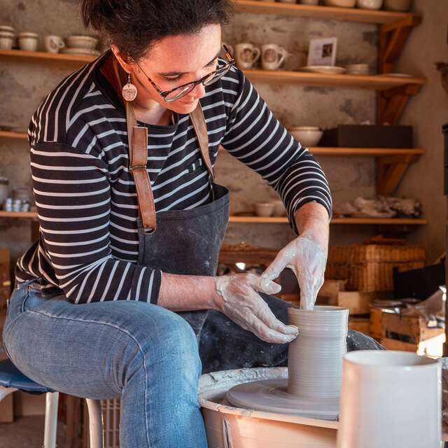 Stage de poterie à Montbrun