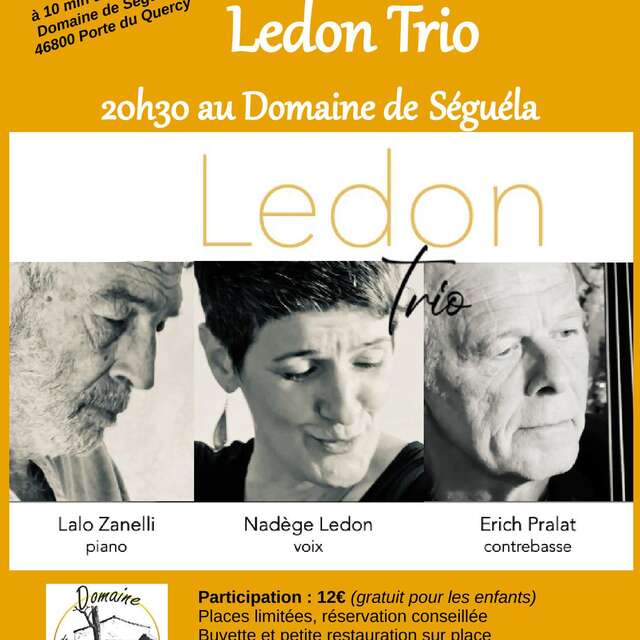 Concert jazz latino au domaine de Séguéla