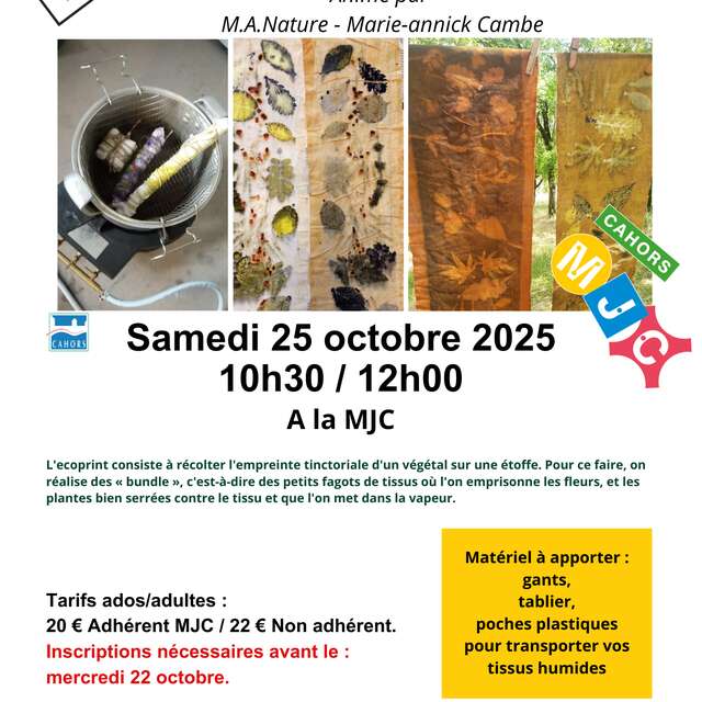 Ecoprint - MJC Cahors