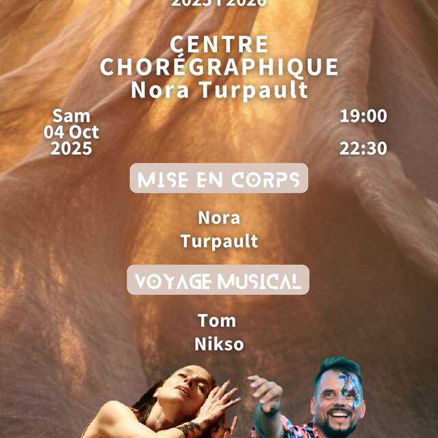 Ecstatic dance au Centre Chorégraphique Nora Turpault