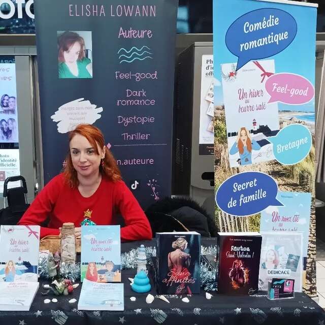 Rencontre et dédicace de Elisha Lowann à la Librairie Des Livres et Vous