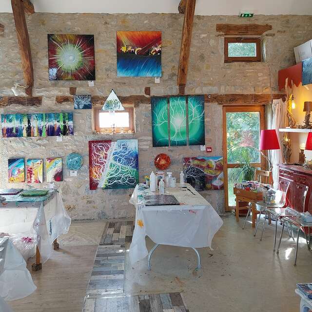 Atelier peinture Art abstrait