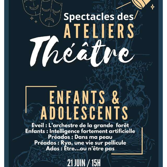 Spectacle des ateliers théâtre – enfants et adolescents à Figeac
