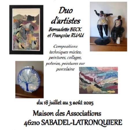 Expo de l'été 2025 à Sabadel Latronquière