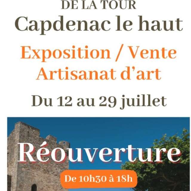 La boutique éphémère de la Tour à Capdenac-Le-Haut