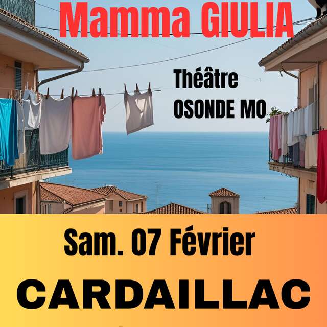 Théâtre à Cardaillac : "le trésor de Mamma Giulia"