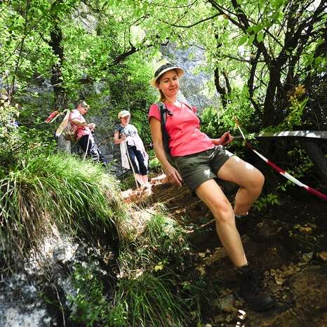 Randonnée solidaire féminine à Felzins