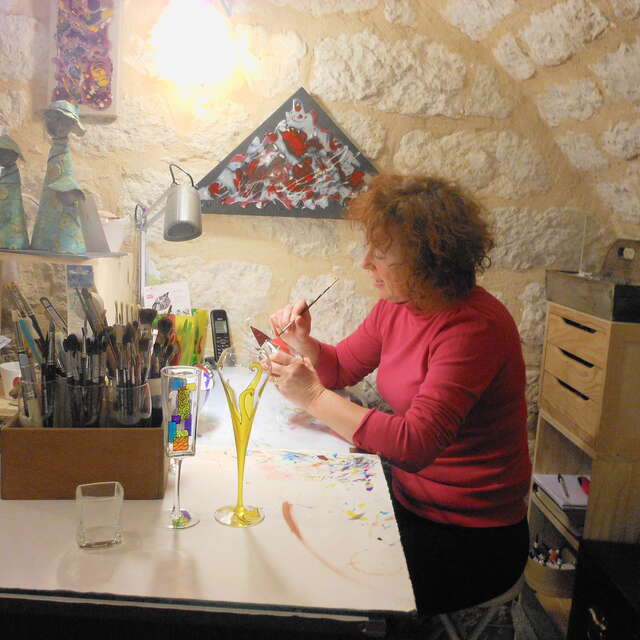 Murièle Rames ~ Création de bijoux, art de la table en Fusing
