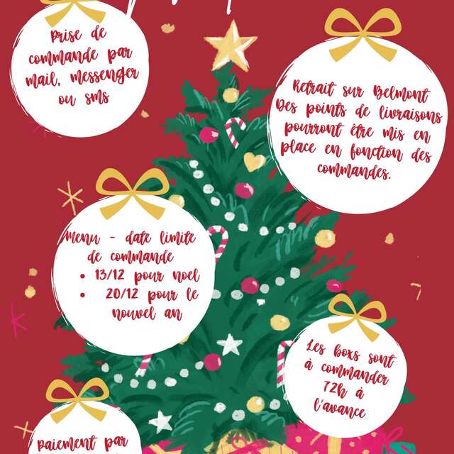 Menu de Noël et de Réveillon par Food Is Life