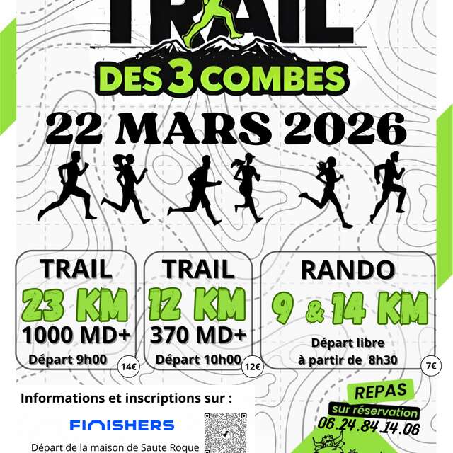 Trail des 3 combes à Montbrun