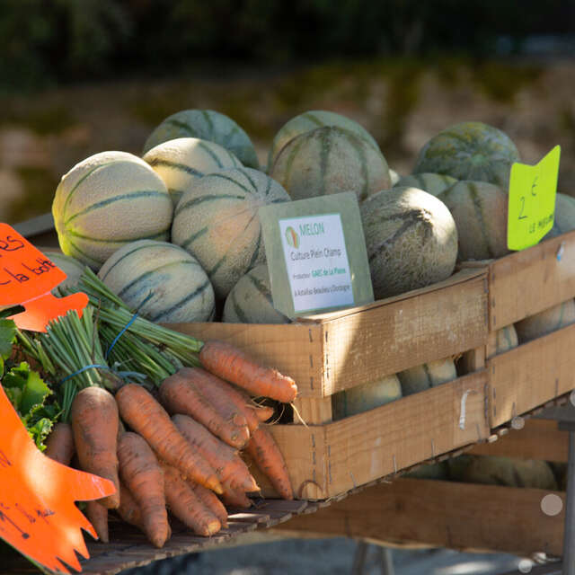 Marché de producteurs à La Chapelle-Saint-Géraud