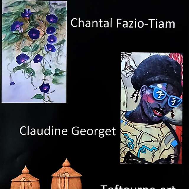 Exposition Chantal Fazio-Tiam, Claudine Georget et Toftourne-art à l'Art en pente douce