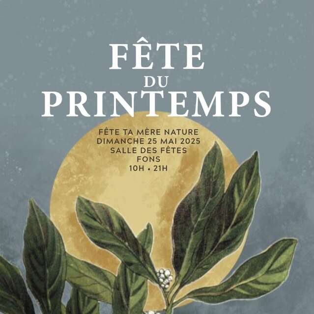 Fête de printemps à Fons