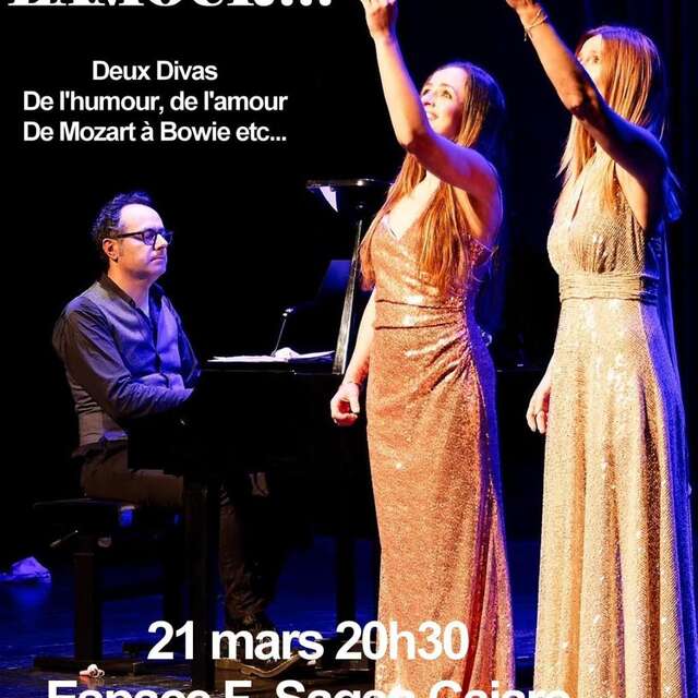 Spectacle à Cajarc : Canta Diva : l’amour - Concert lyrique pop