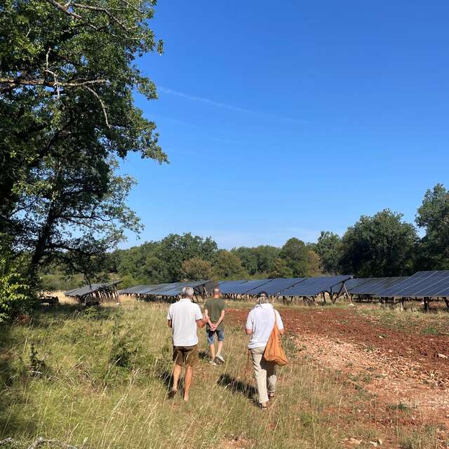 Visite guidée : découvrez les coulisses d'une centrale photovoltaïque citoyenne !
