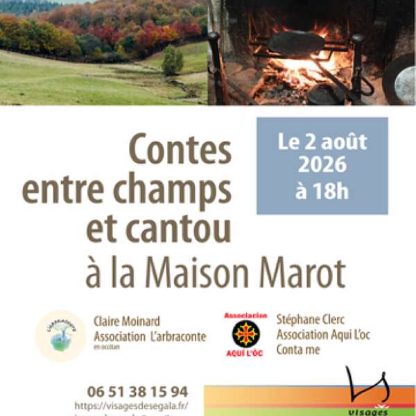 Soirée contes à la maison Marot, Sénaillac-Latronquière