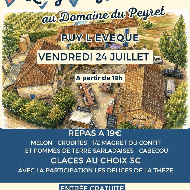 Guinguette au Domaine du Peyret