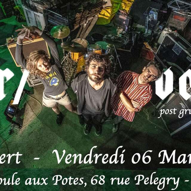 Concert à la Poule aux Potes : groupe Fer/Vent