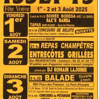 Fête Votive d'Issepts