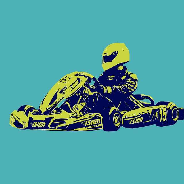 Troisième édition de la course de slalom de karting de Labastide-Murat