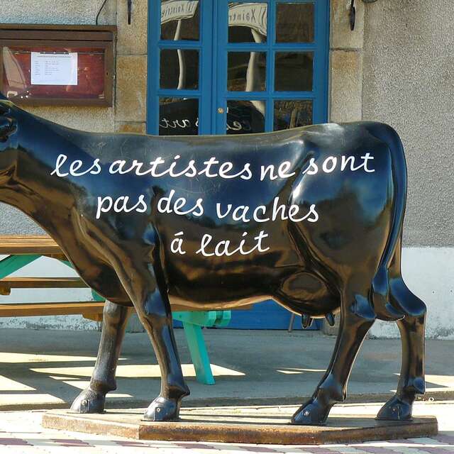 Restaurant "La vache qui fume"