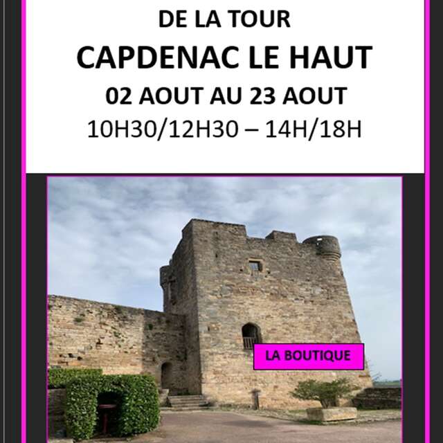 La boutique de la Tour à Capdenac le Haut