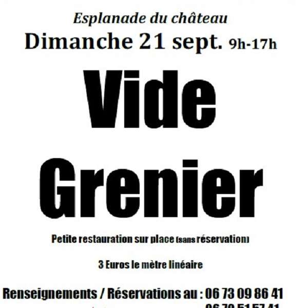 Vide grenier à Lacapelle-Marival