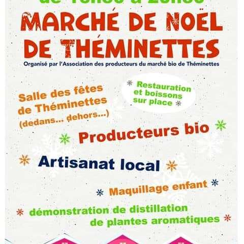 Marché de Noël à Théminettes