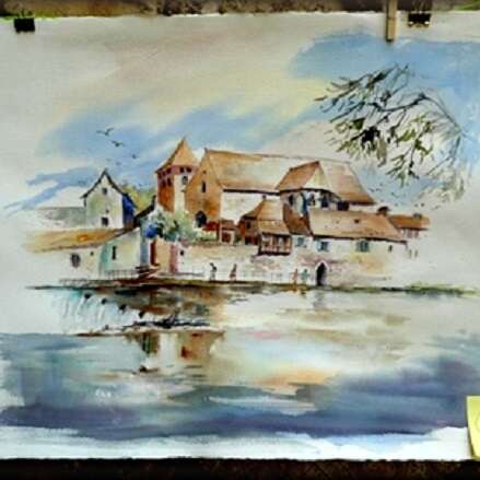 Concours de peinture et de dessin : Le patrimoine de Marcilhac-sur-Célé