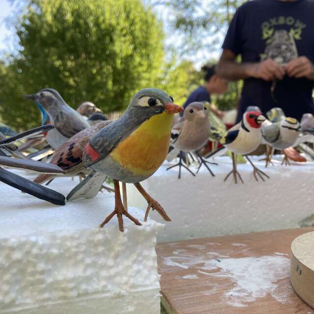 Atelier jardin au Château d'Assier